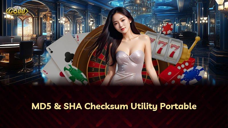 MD5 & SHA Checksum Utility Portable